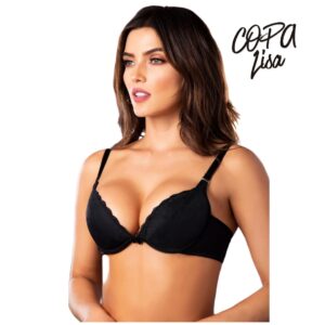 belamulier.com -Escote Profundo Doble Realce Brasier Busto Push Up