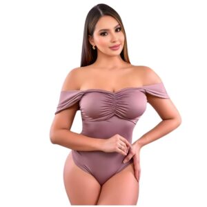 belamulier.com -Body Tiras Diseño Busto Costura Recogida Elástico