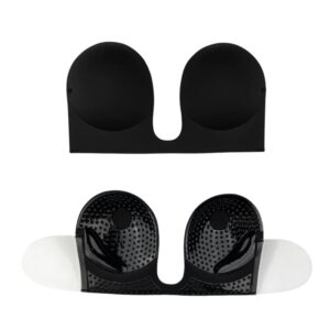 belamulier.com /Brasier Invisible Realce Control Perfecto Silicona Negro
